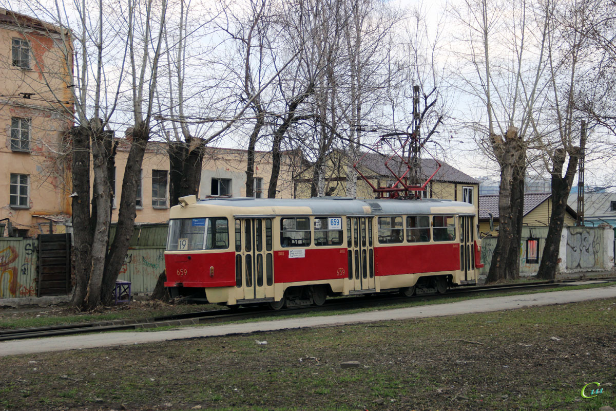 Екатеринбург. Tatra T3SU №659