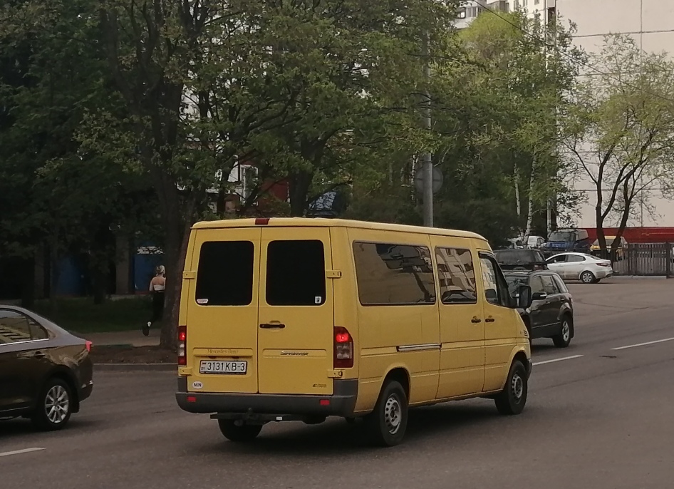 Москва. Mercedes-Benz Sprinter 213CDI 3131KB-3