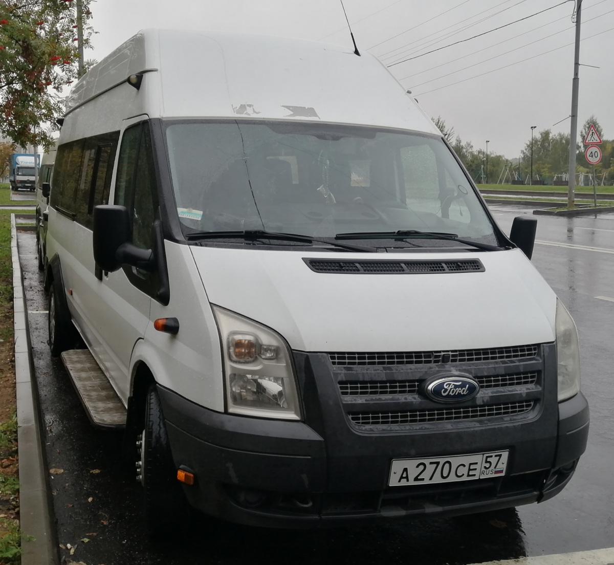 Москва. Sollers Bus (Ford Transit) а270се