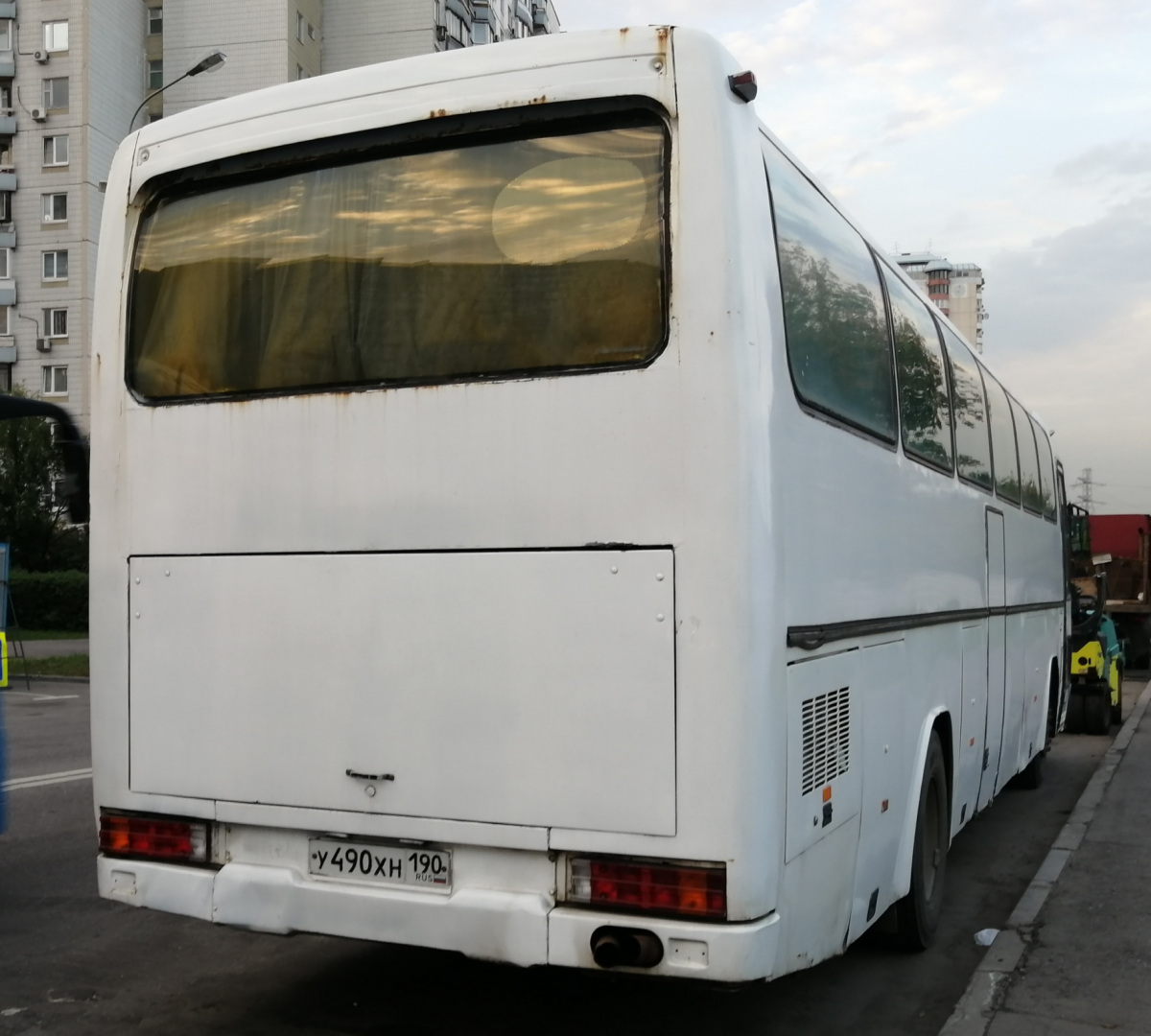 Москва. Mercedes-Benz O303 Витязь у490хн