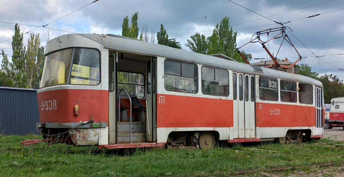 Донецк. Tatra T3SU №У-938