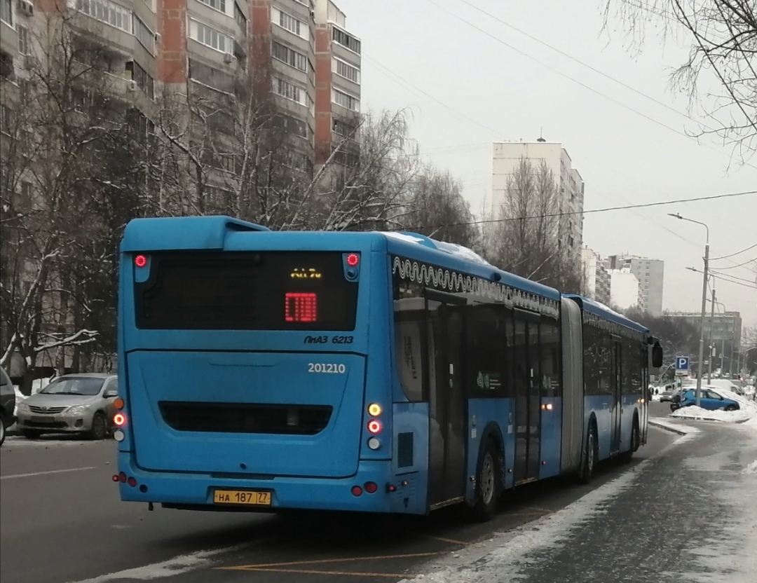 Москва. ЛиАЗ-6213.65 на187