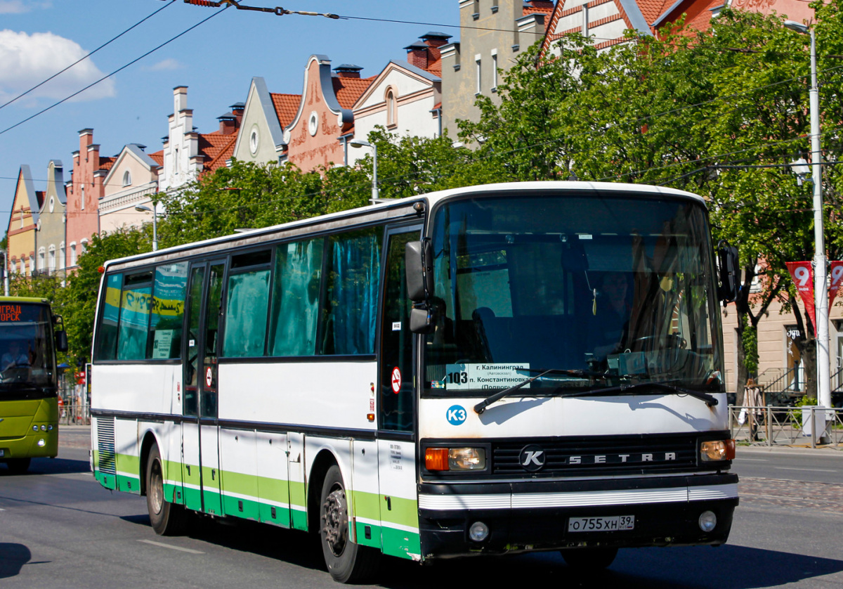 Setra S215UL о755хн - Калининград - Фото №267568 - Твой Транспорт