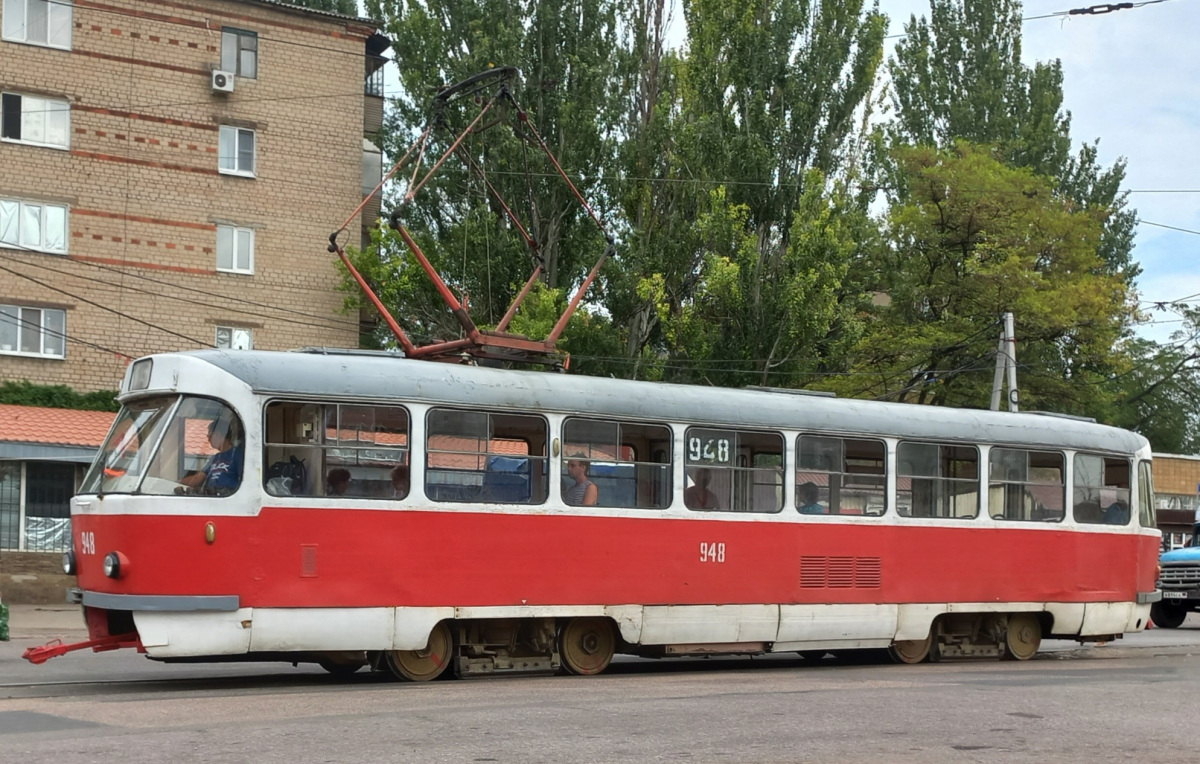 Донецк. Tatra T3SU №948