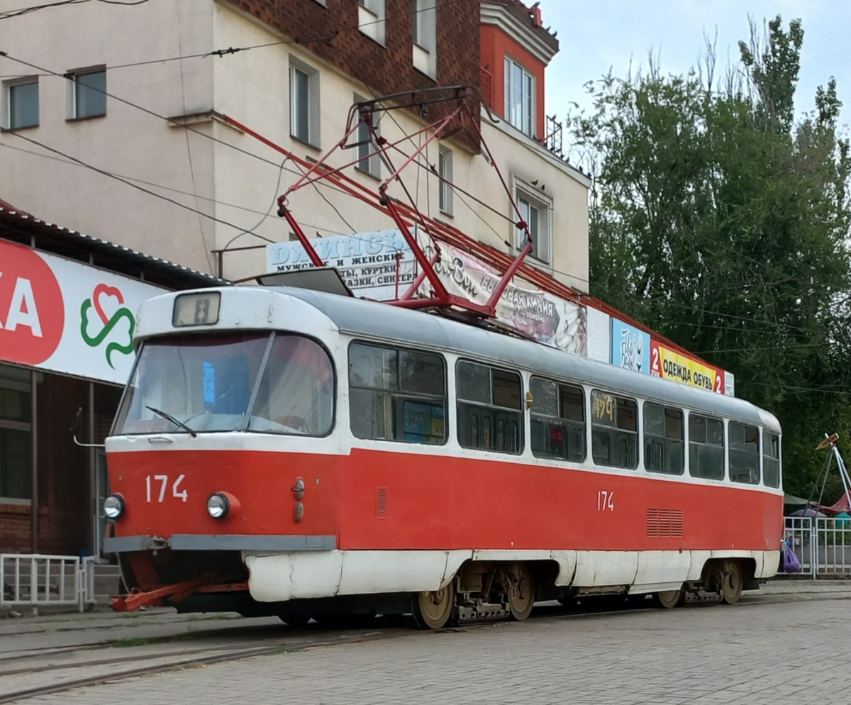 Донецк. Tatra T3SU №174