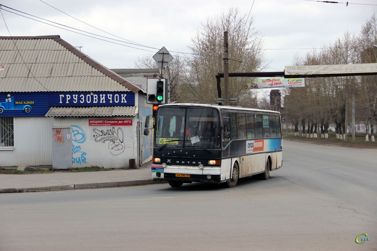 Setra S215UL аа790 - Пермь - Фото №267970 - Твой Транспорт