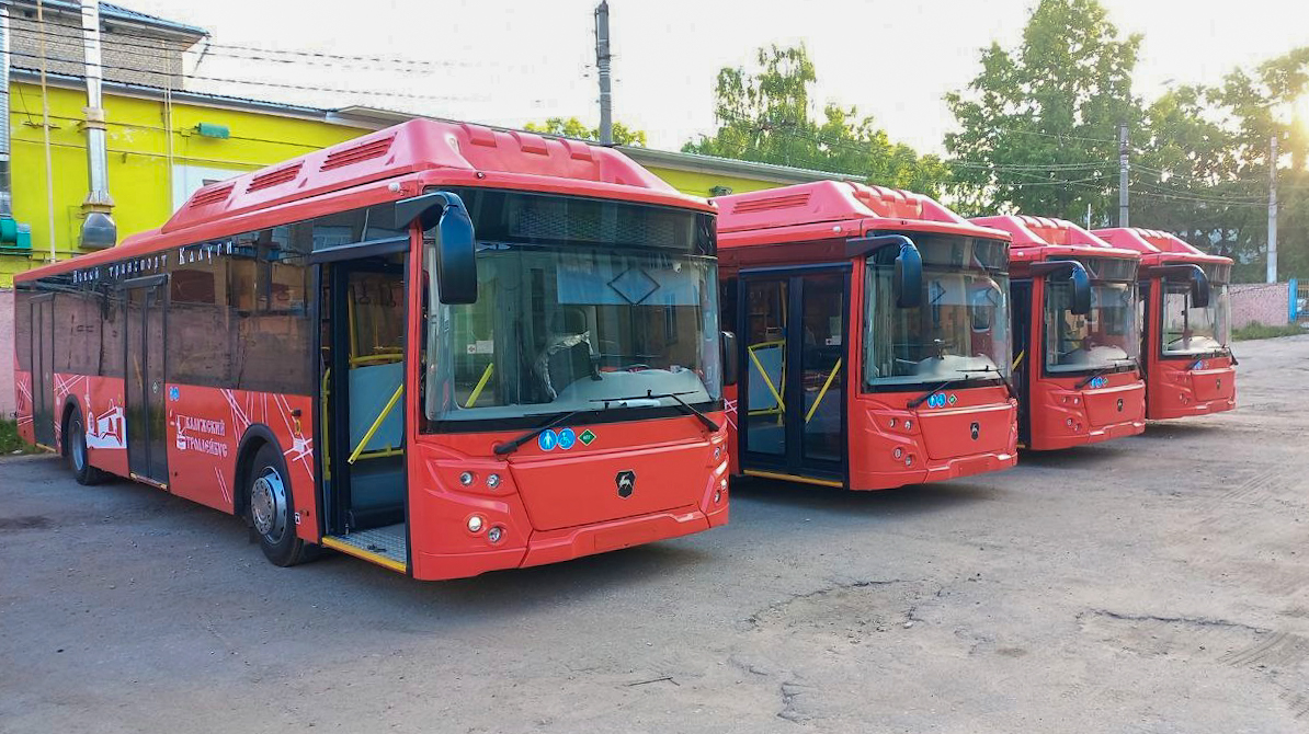 Калуга. Новые автобусы ЛиАЗ-5292