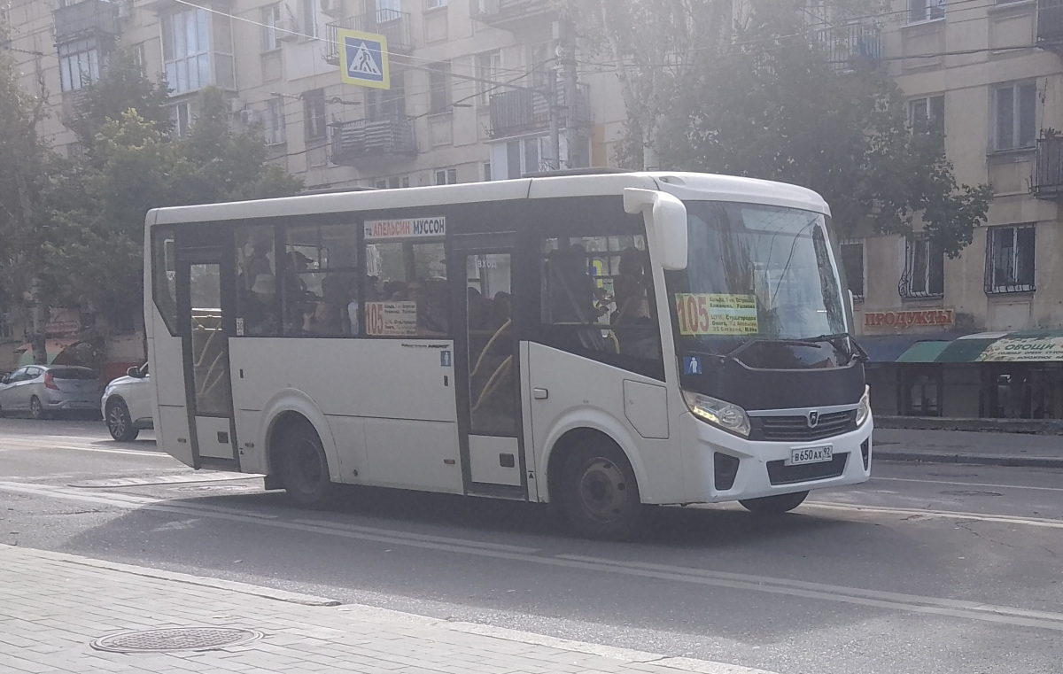 Севастополь. ПАЗ-320405-04 Vector Next в650ах
