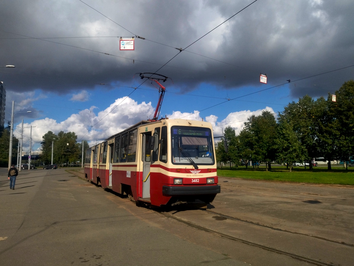Санкт-Петербург. ЛВС-86К №3482