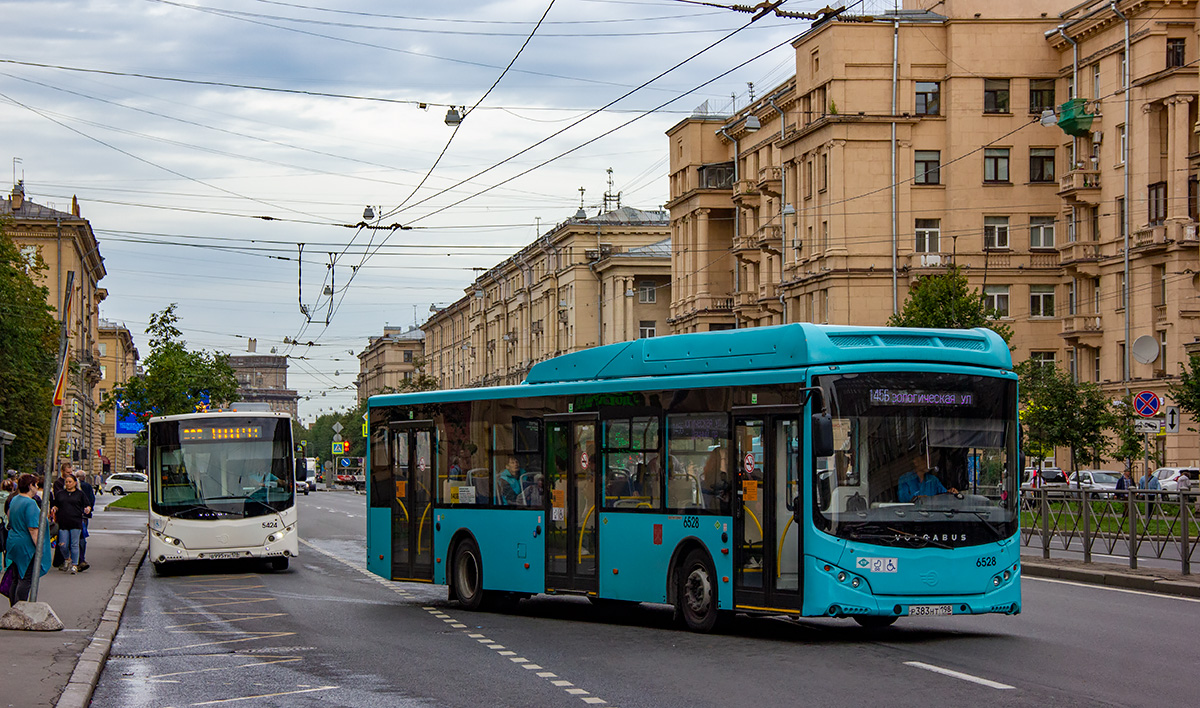Санкт-Петербург. Volgabus-6271.00 в995ун, Volgabus-5270.G4 (CNG) р383нт