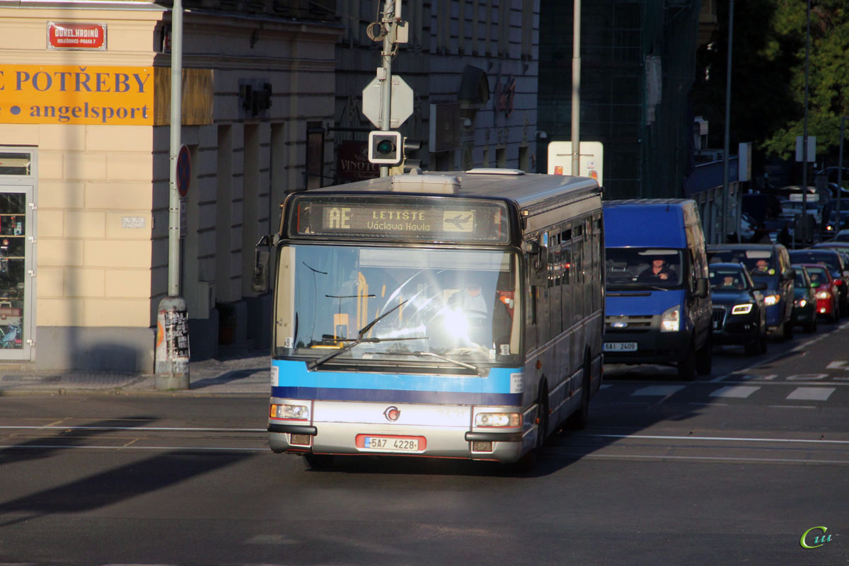 Прага. Irisbus Agora S/Citybus 12M 5A7 4228