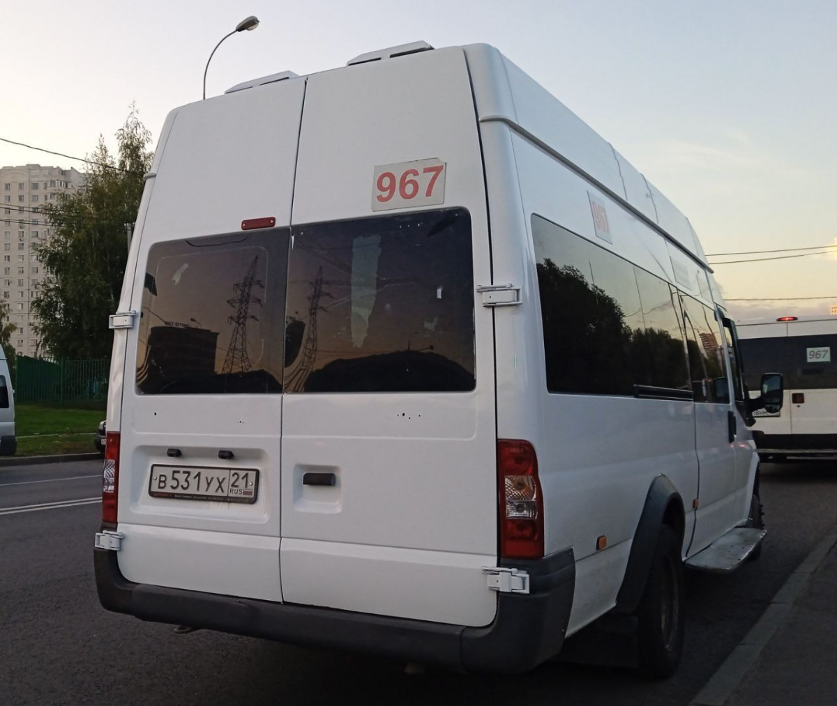 Москва. Промтех-2243 (Ford Transit) в531ух