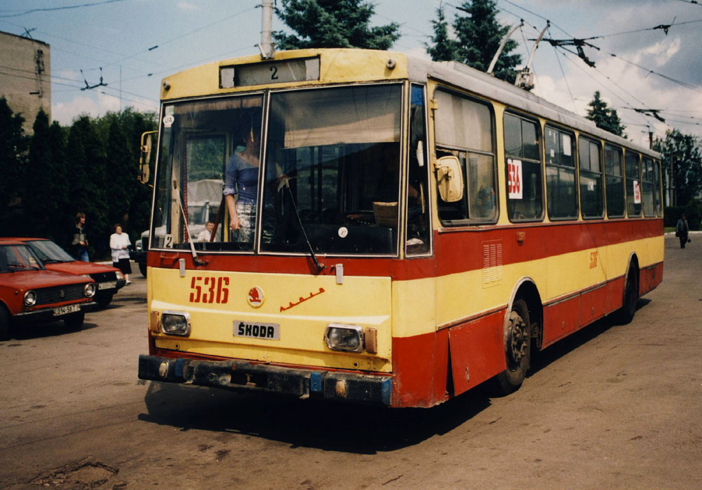 Львов. Škoda 14Tr02/6 №536