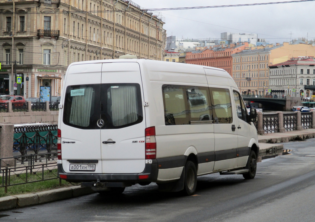 Санкт-Петербург. Луидор-22360C (Mercedes-Benz Sprinter) а001хн
