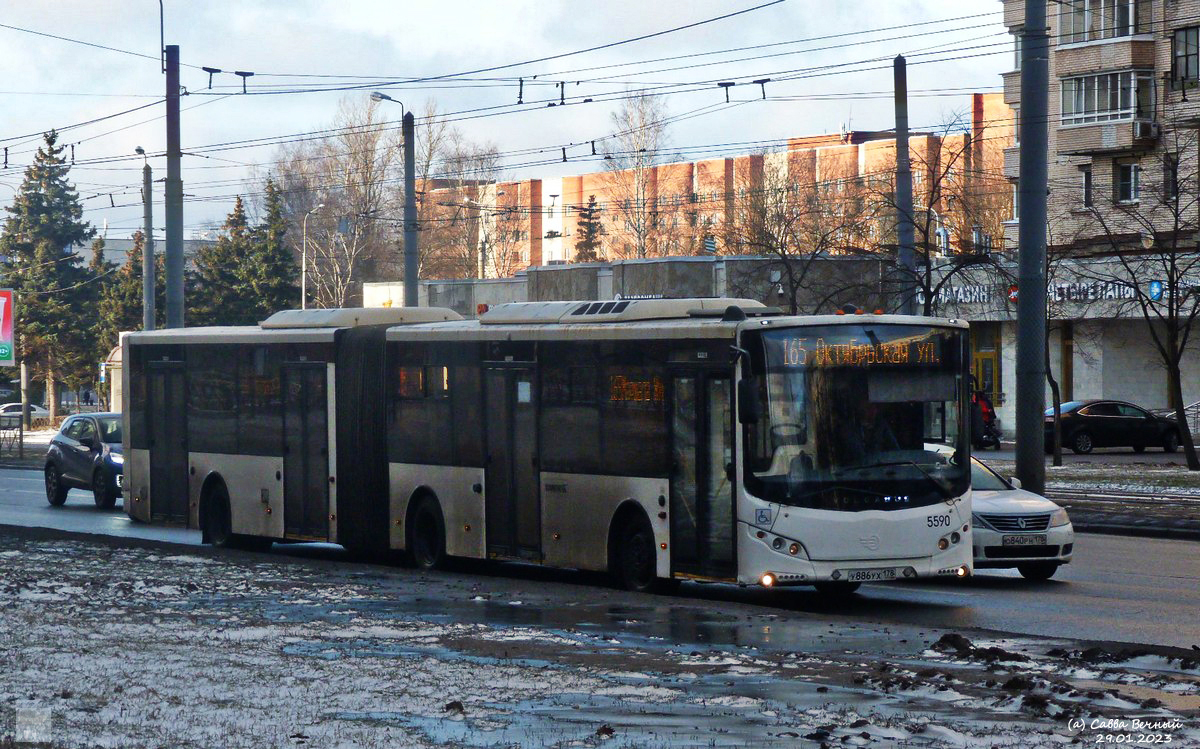 Санкт-Петербург. Volgabus-6271.05 у886ух