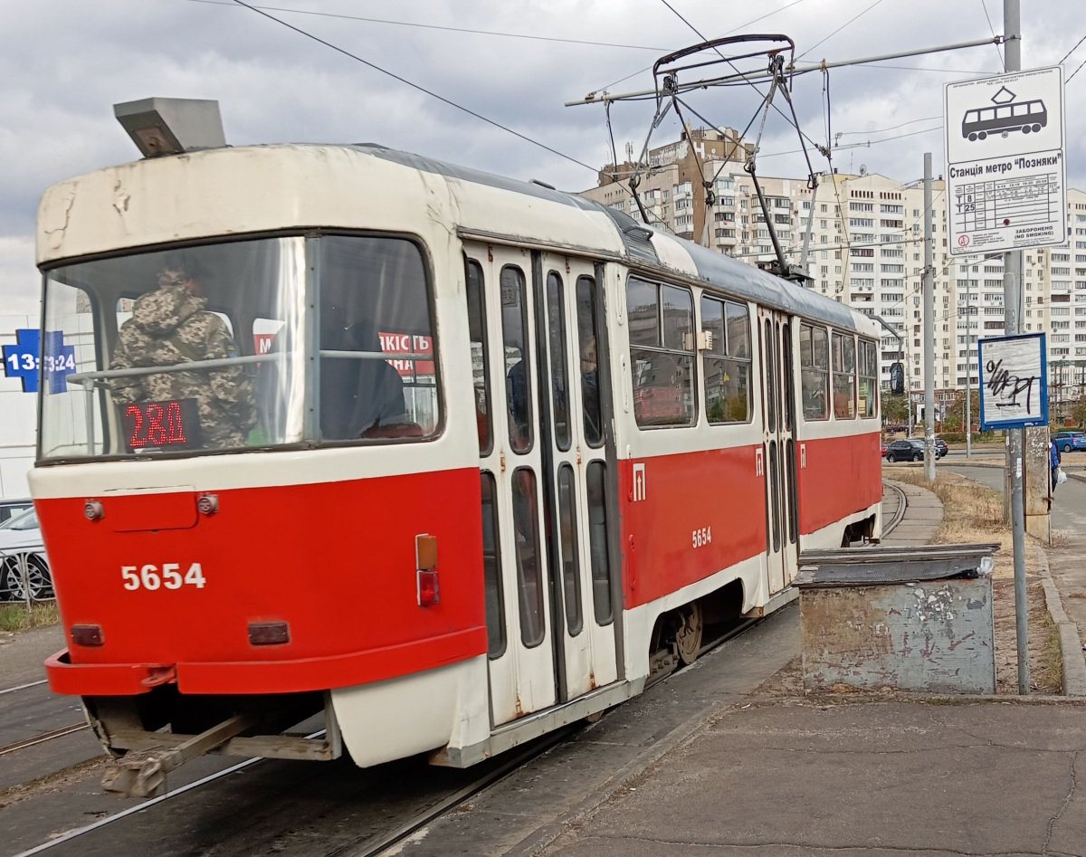 Киев. Tatra T3SUCS №5654