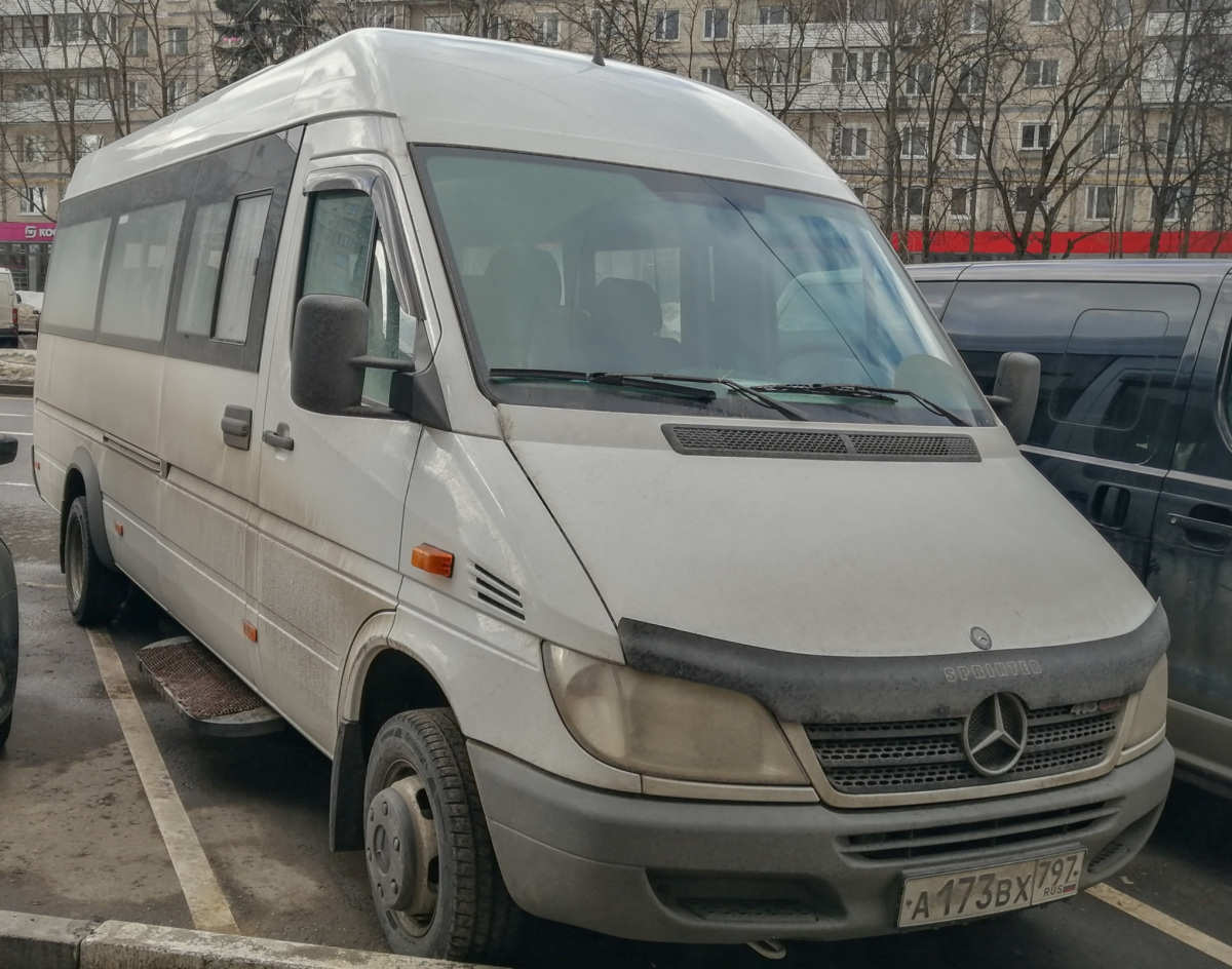 Москва. Луидор-223214 (Mercedes-Benz Sprinter) а173вх