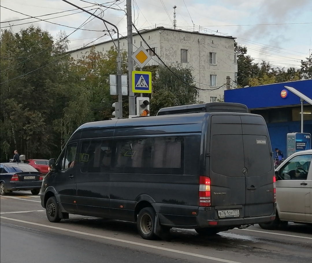 Москва. Луидор-223602 (Mercedes-Benz Sprinter) в761оу