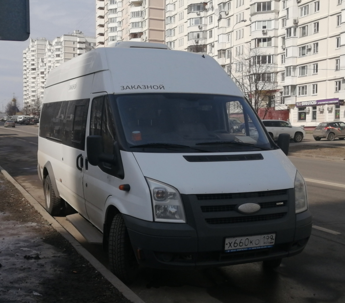 Москва. Нижегородец-222702 (Ford Transit) х660ко