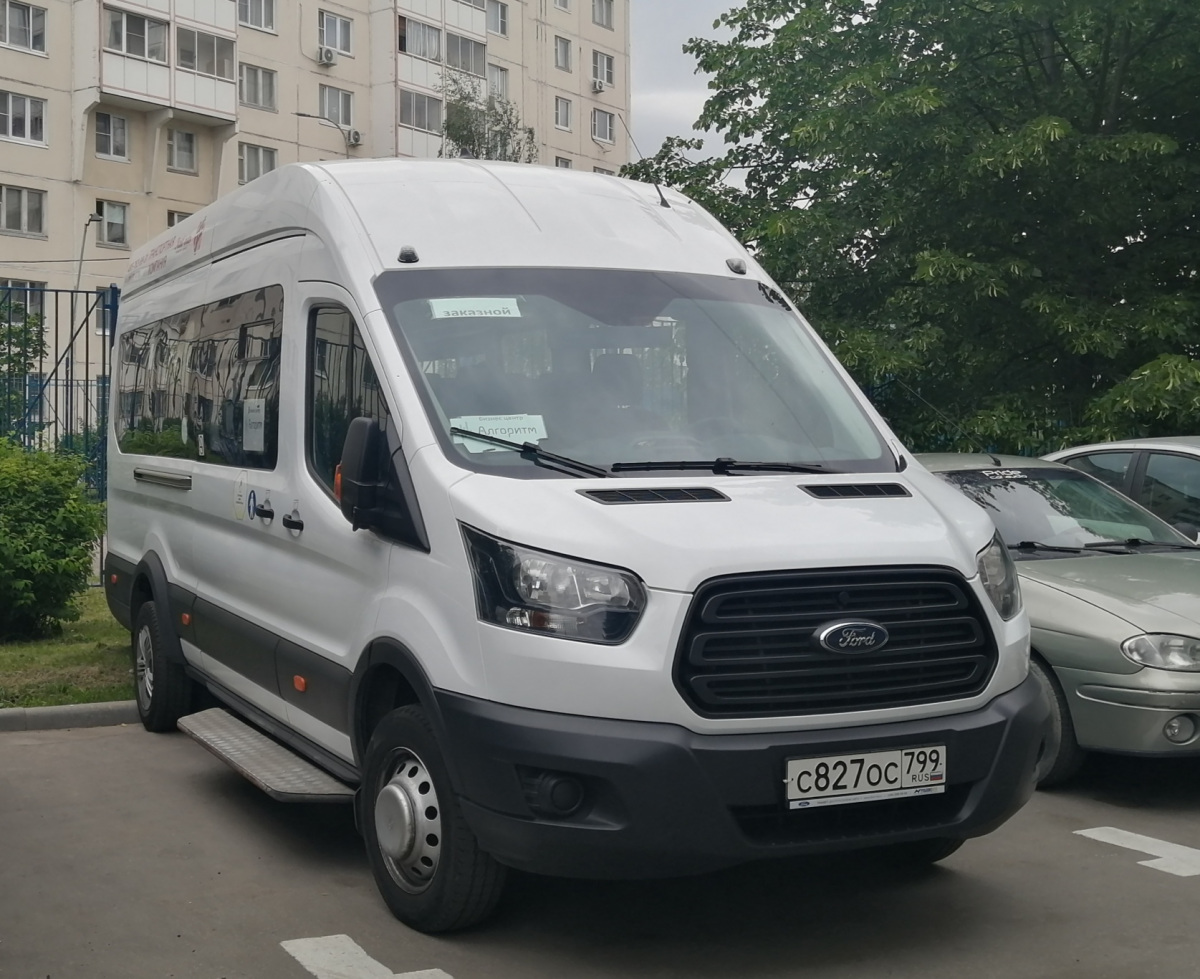 Москва. Ford Transit FBD с827ос