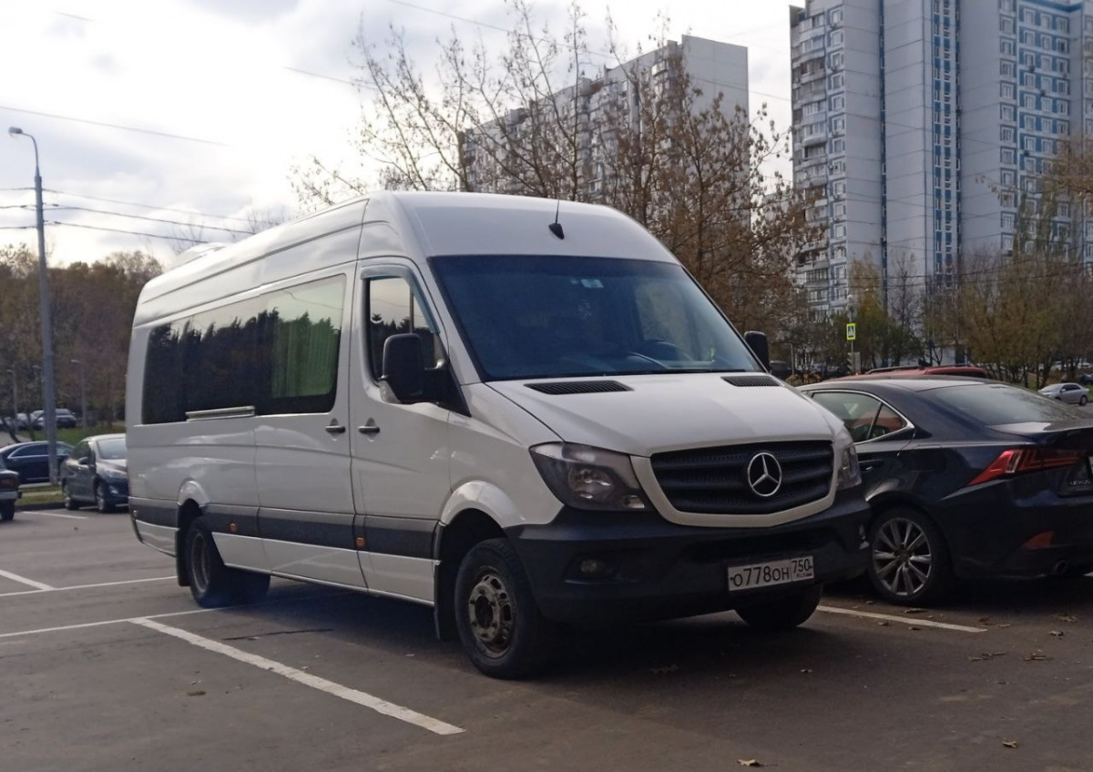 Москва. Луидор-22360C (Mercedes-Benz Sprinter) о778он