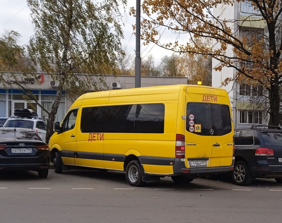 Москва. Луидор-22360C (Mercedes-Benz Sprinter) с118ар
