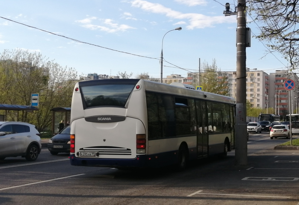 Москва. Scania OmniLink CL94UB к395ав