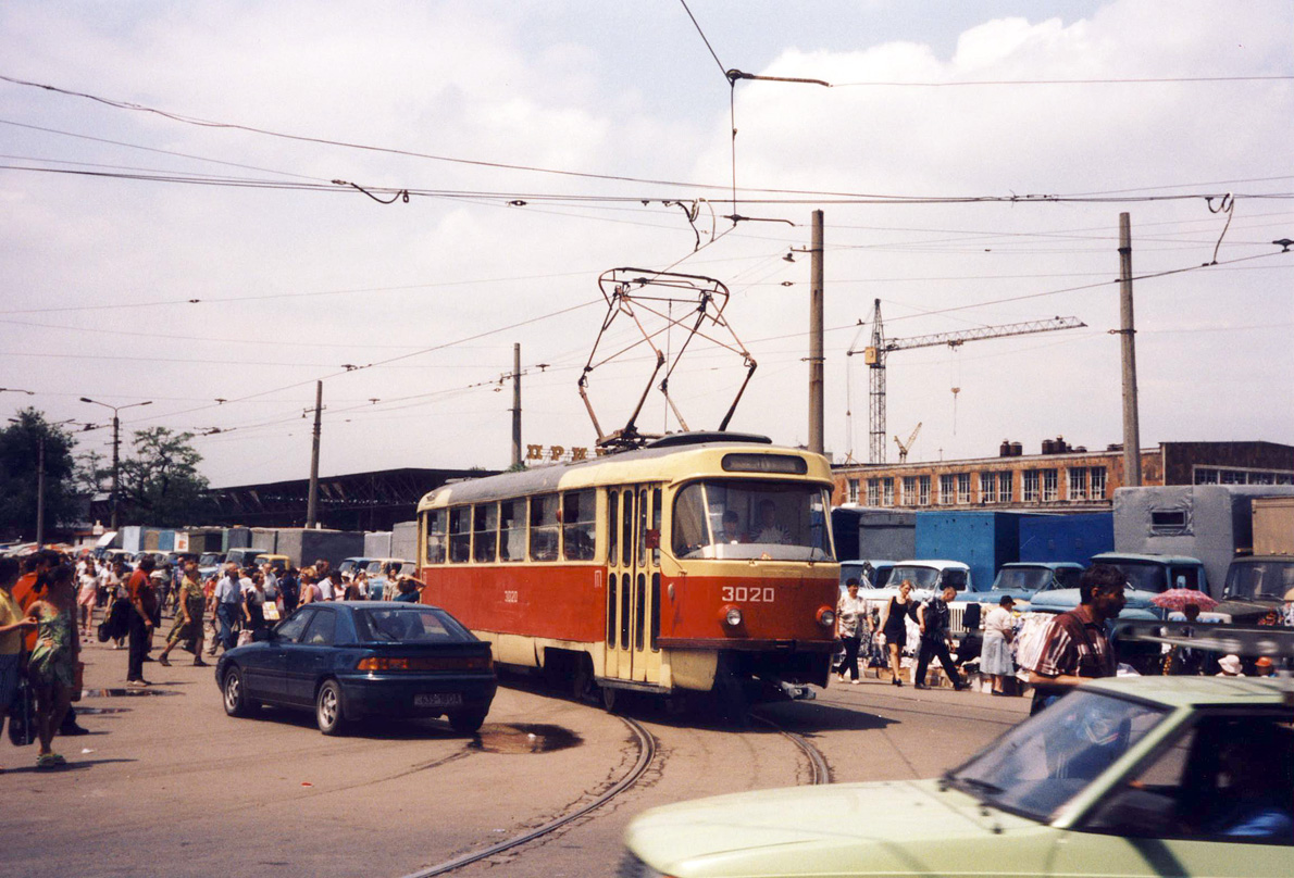 Одесса. Tatra T3 (двухдверная) №3020