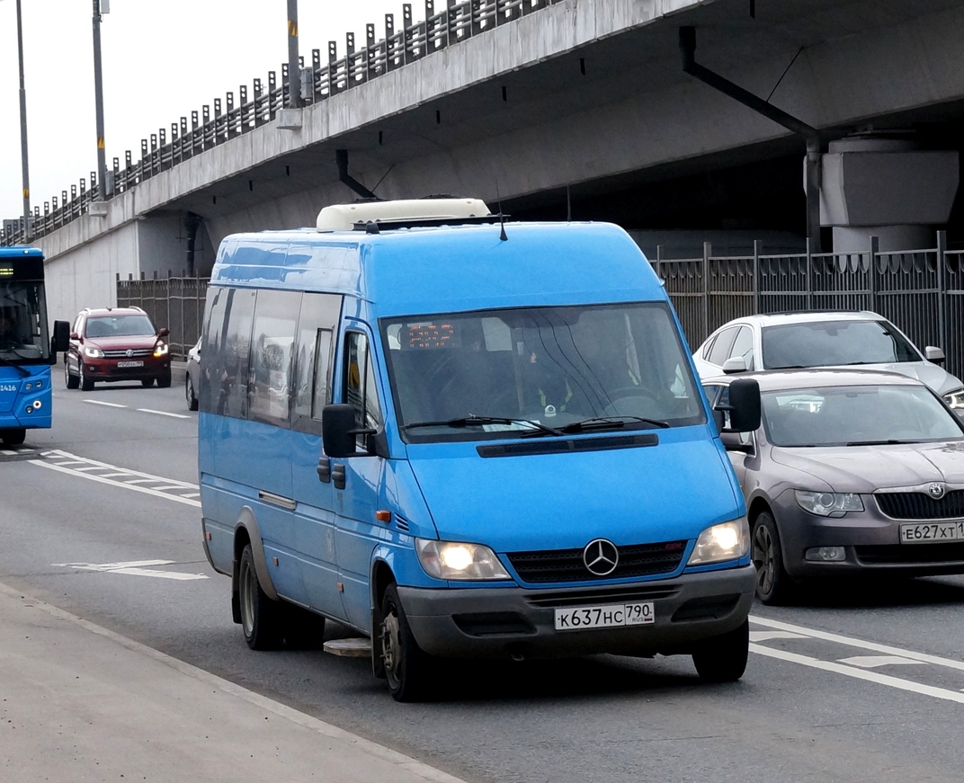 Москва. Луидор-223206 (Mercedes-Benz Sprinter) к637нс