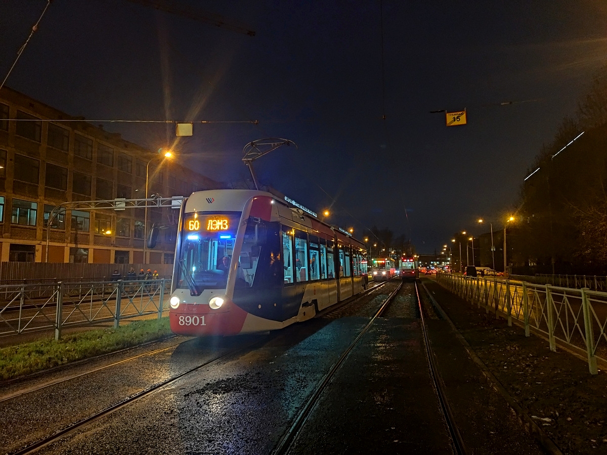 Санкт-Петербург. Alstom Citadis 301 CIS (71-801) №8901