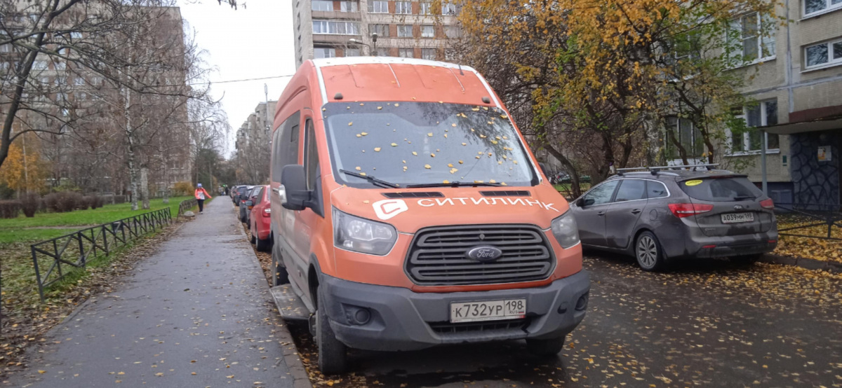 Санкт-Петербург. Ford Transit FBD к732ур