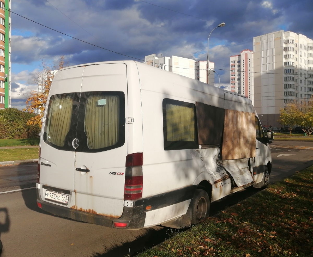 Москва. Луидор-22340C (Mercedes-Benz Sprinter 515CDI) у135мо