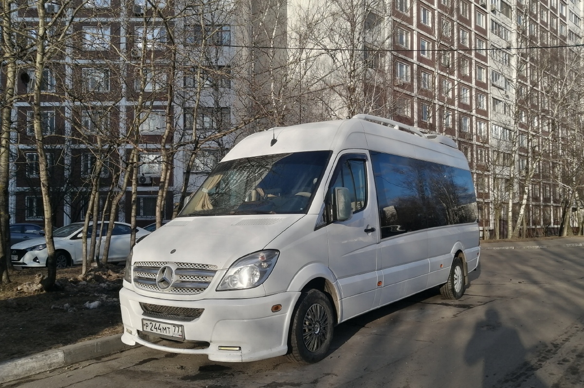 Москва. Mercedes-Benz Sprinter 316CDI р244мт