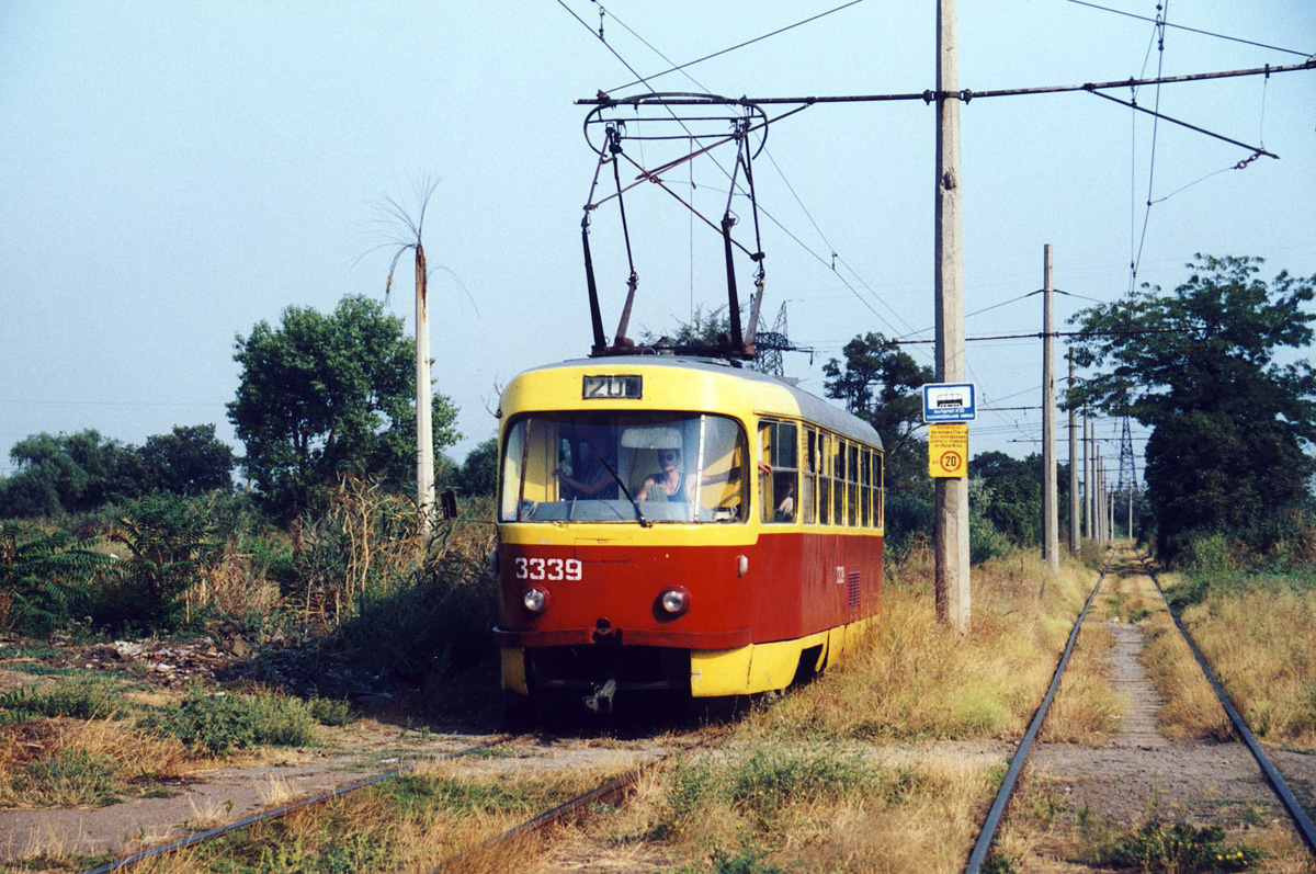 Одесса. Tatra T3 (двухдверная) №3339