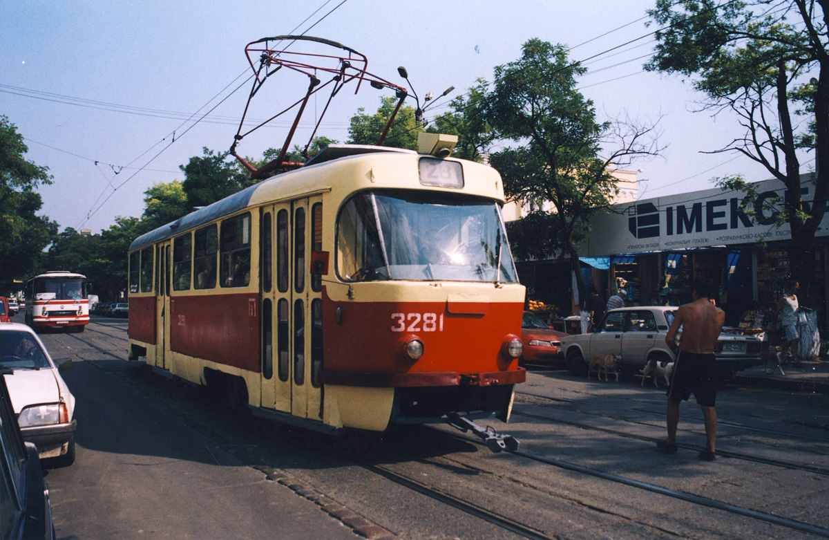 Одесса. Tatra T3SU №3281