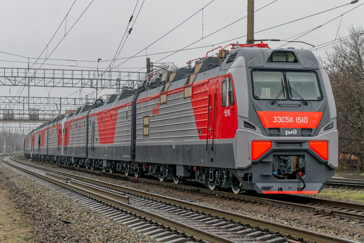 3ЭС5К-1512 Ермак, 3ЭС5К-1510 Ермак - Новочеркасск - Фото №282487 - Твой  Транспорт