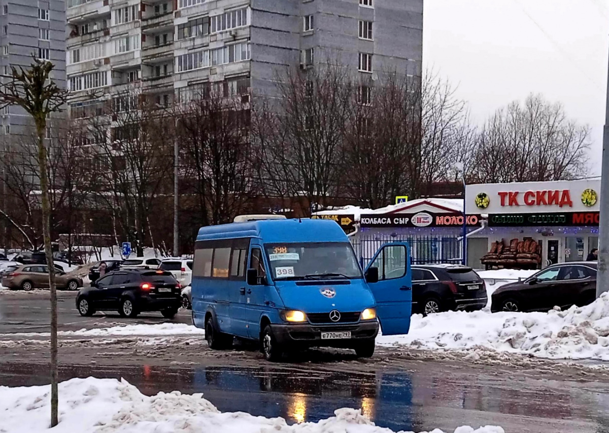 Москва. Луидор-223206 (Mercedes-Benz Sprinter) е770не