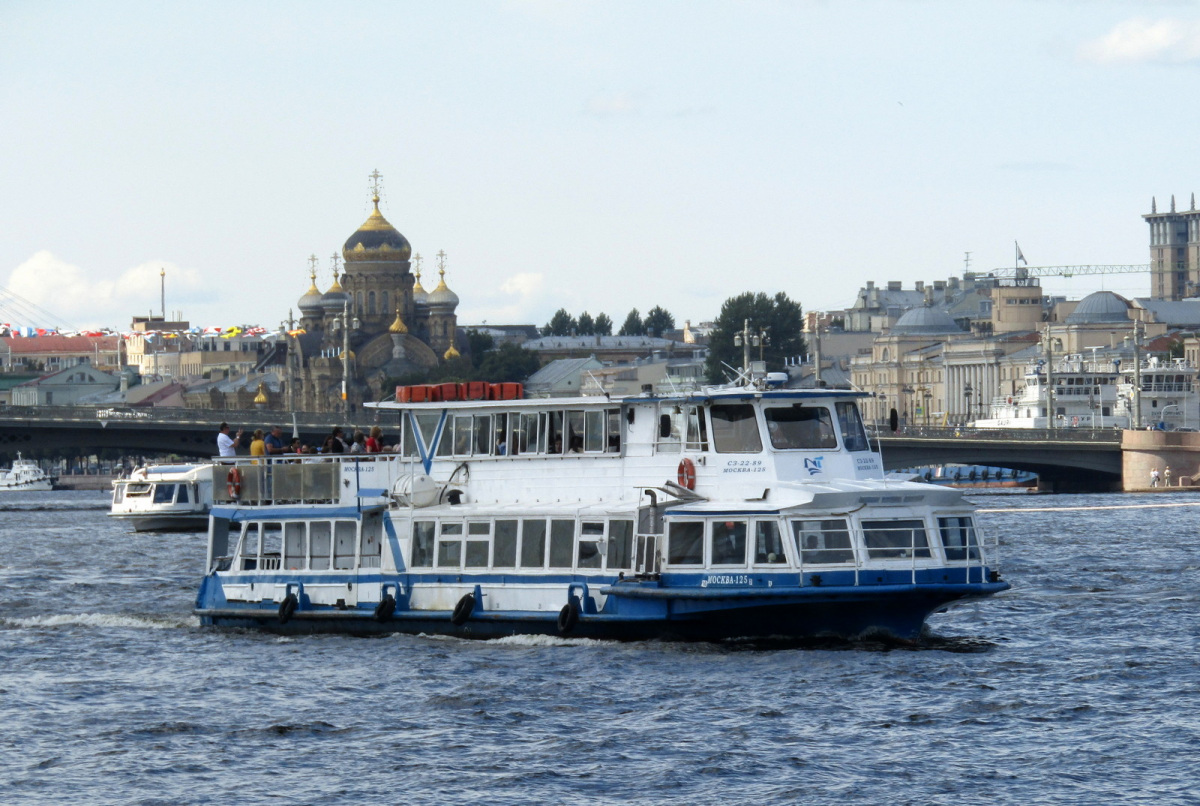 Пассажирский теплоход Москва-125 (тип Москва, проект Р-51Э) -  Санкт-Петербург - Фото №284652 - Твой Транспорт