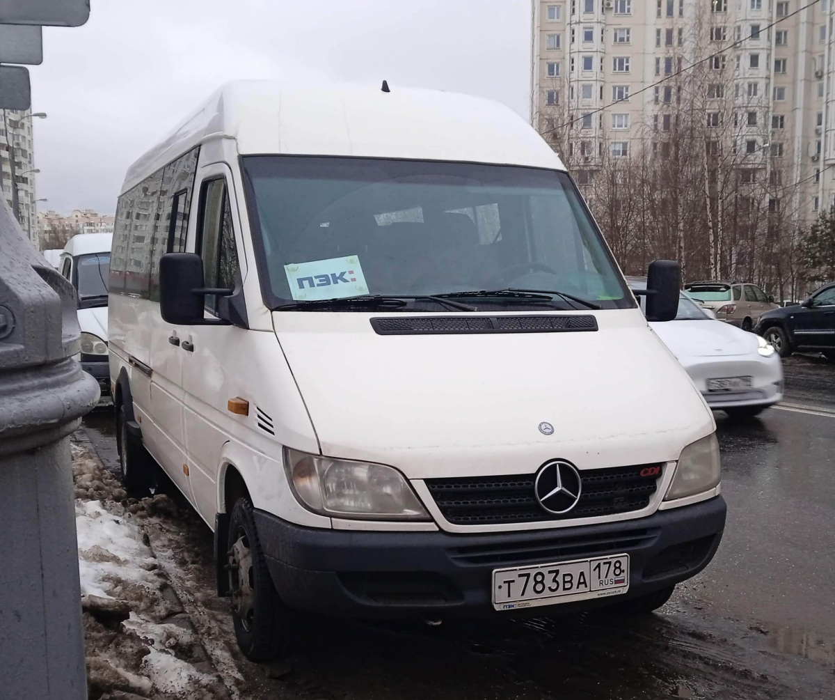 Москва. Луидор-223212 (Mercedes-Benz Sprinter) т783ва