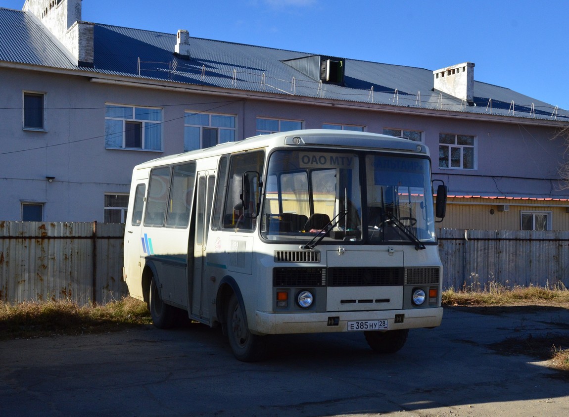 Циолковский. ПАЗ-32053 е385ну
