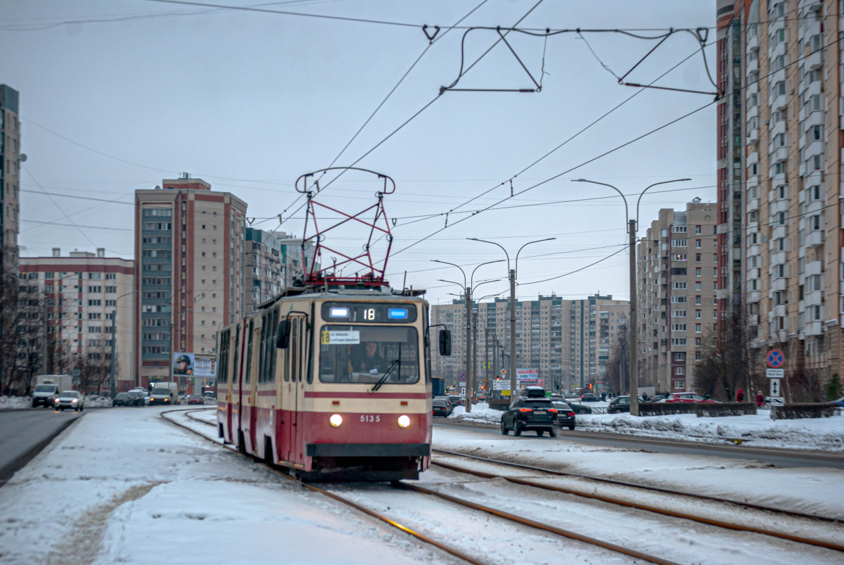 Санкт-Петербург. ЛВС-86К №5135
