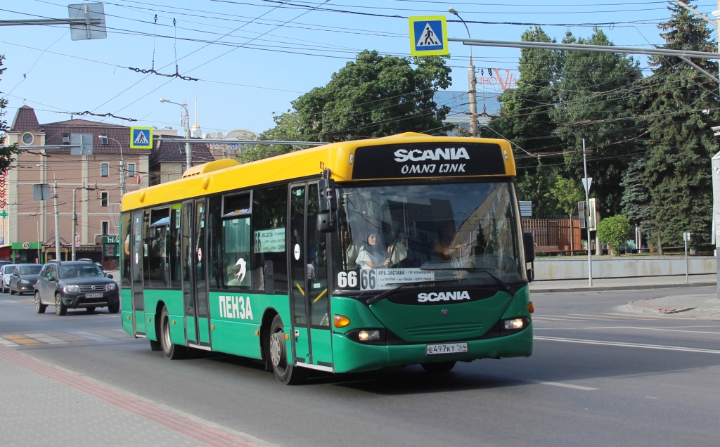Пенза. Scania OmniLink CL94UB е497кт