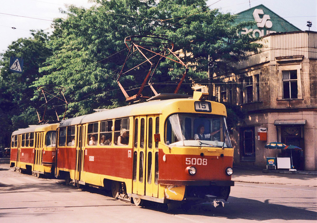 Одесса. Tatra T3SU №5009, Tatra T3SU №5008