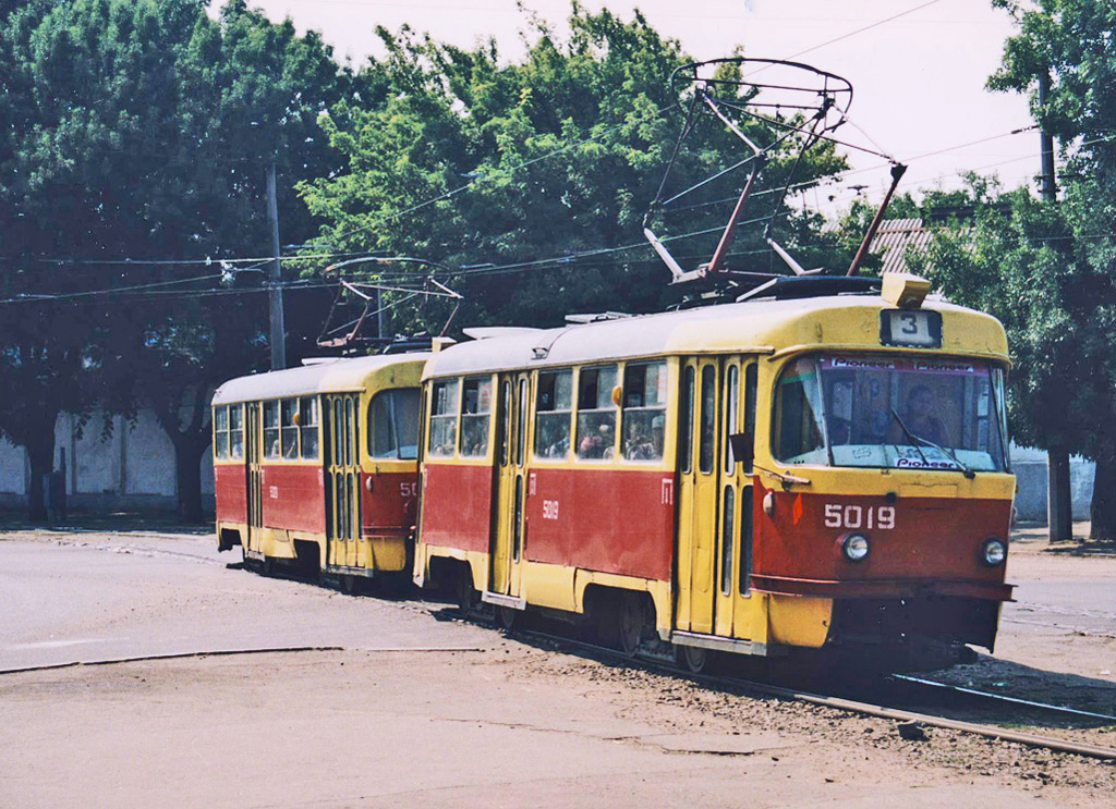 Одесса. Tatra T3SU №5019, Tatra T3SU №5020