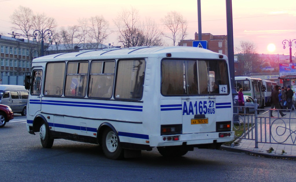 Хабаровск. ПАЗ-32051-110 аа165