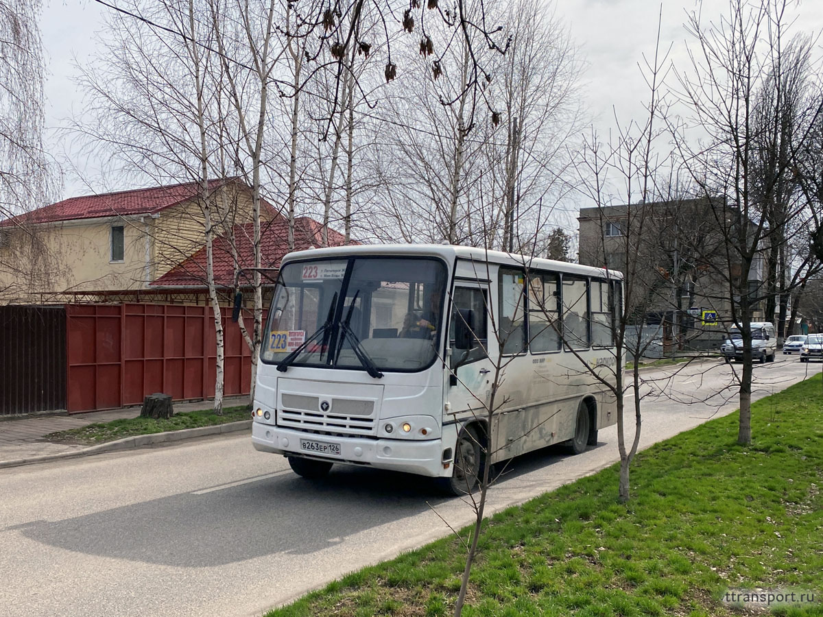 ПАЗ-320302-11 в263ер - Минеральные Воды - Фото №287993 - Твой Транспорт