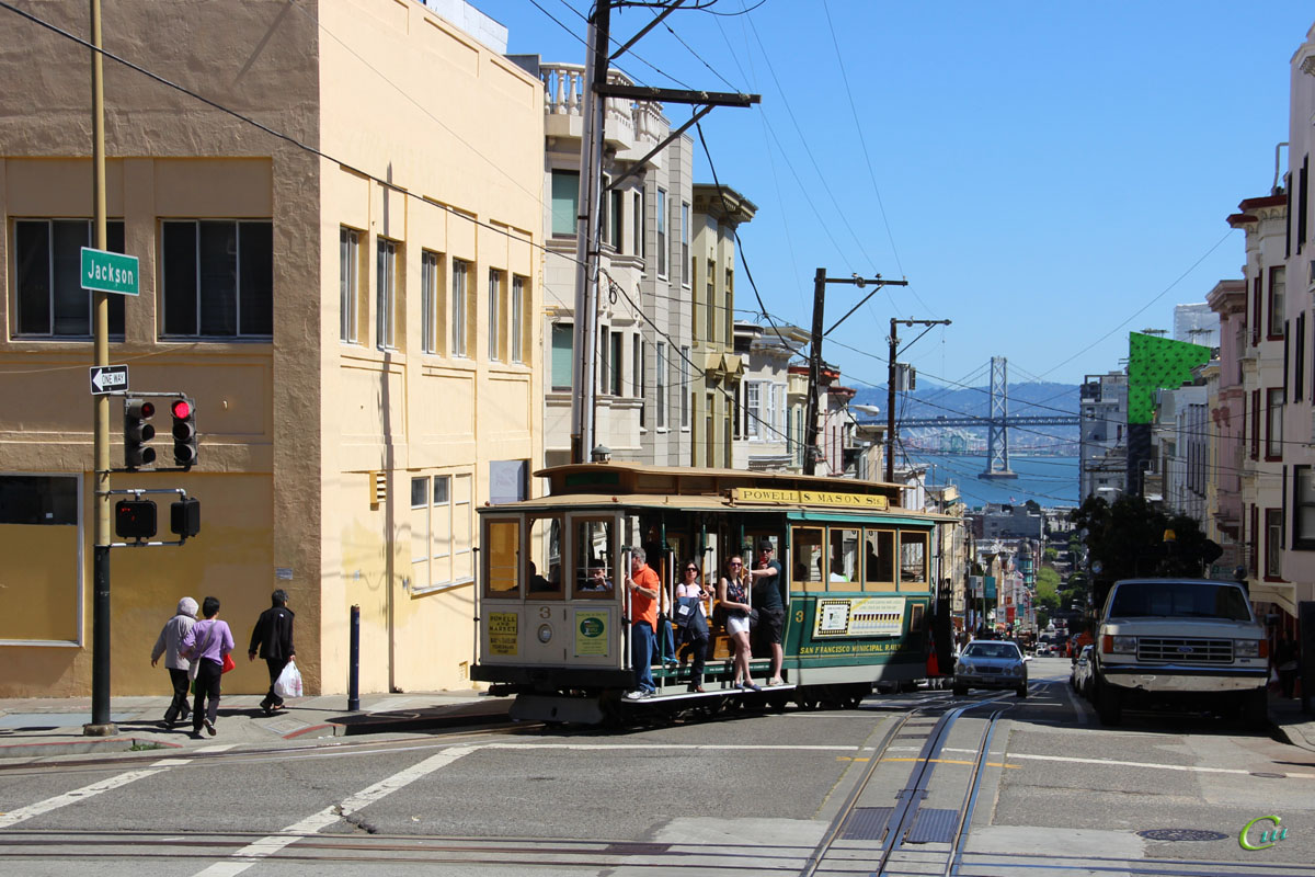 Сан-Франциско. Cable car №3