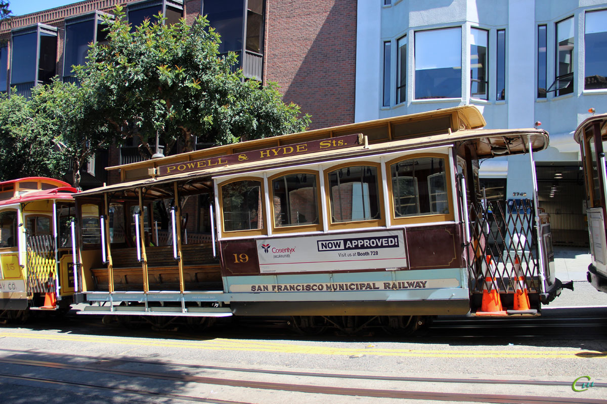 Сан-Франциско. Cable car №19