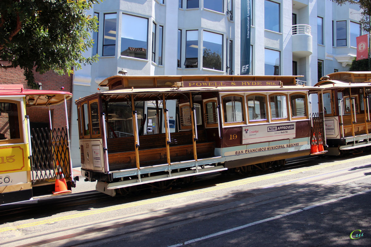 Сан-Франциско. Cable car №19