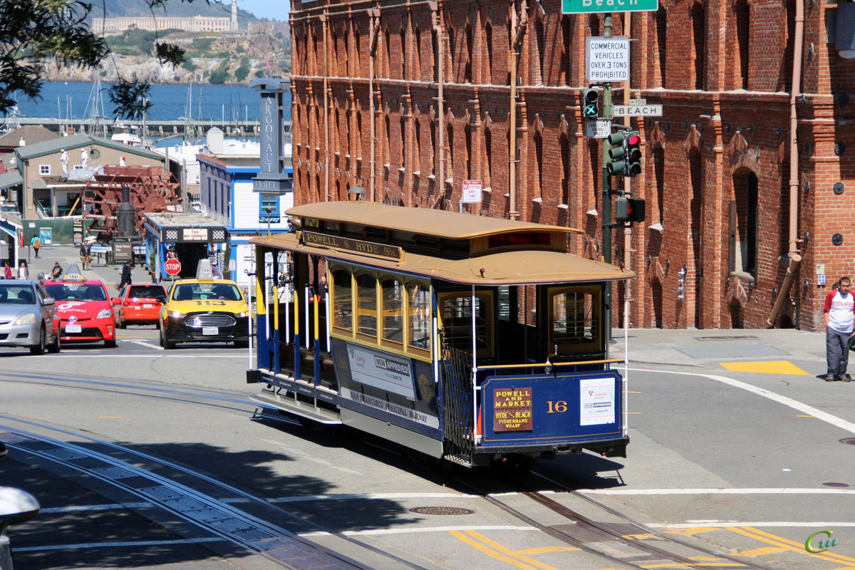 Сан-Франциско. Cable car №16